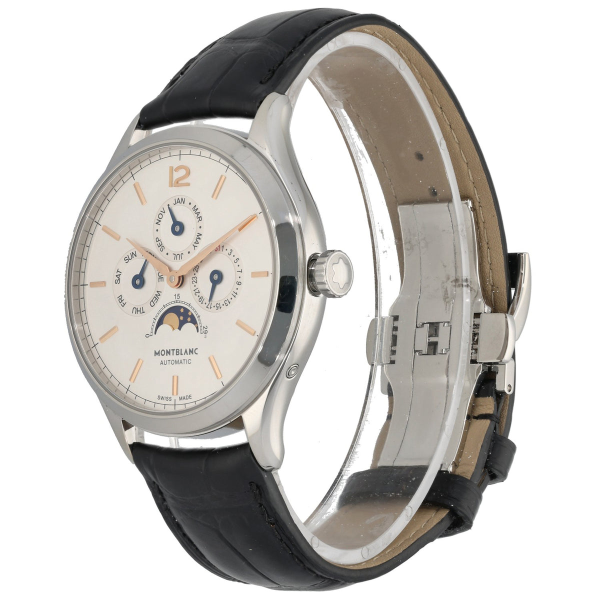 Montblanc Hertiage Chronometrie 7351 40mm Stainless Steel Watch