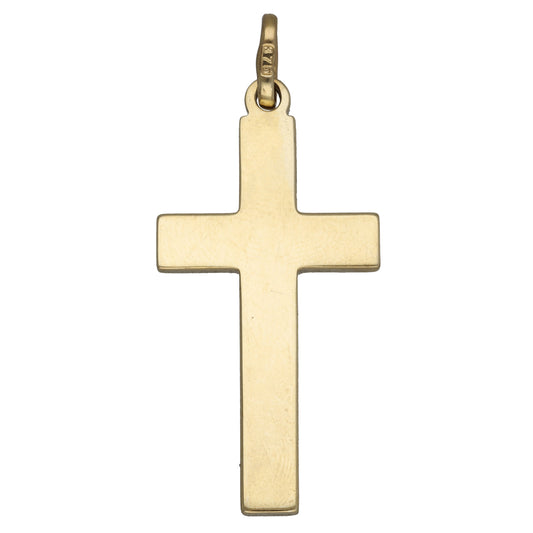 9ct Gold Cross Pendant