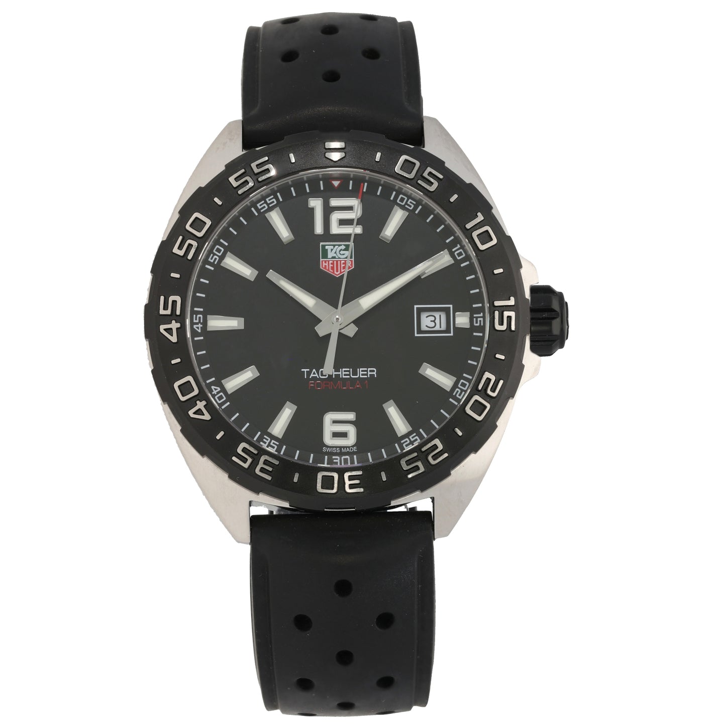 Tag Heuer Formula 1 WAZ1110 41mm Stainless Steel Watch