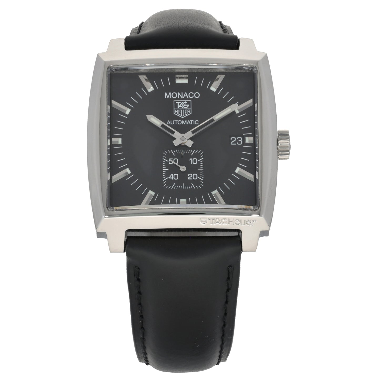 Tag Heuer Monaco WW2110-0 37mm Stainless Steel Watch