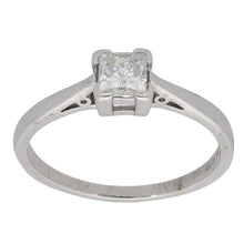 Load image into Gallery viewer, 18ct Gold 0.50ct Diamond Solitaire Ring Size L
