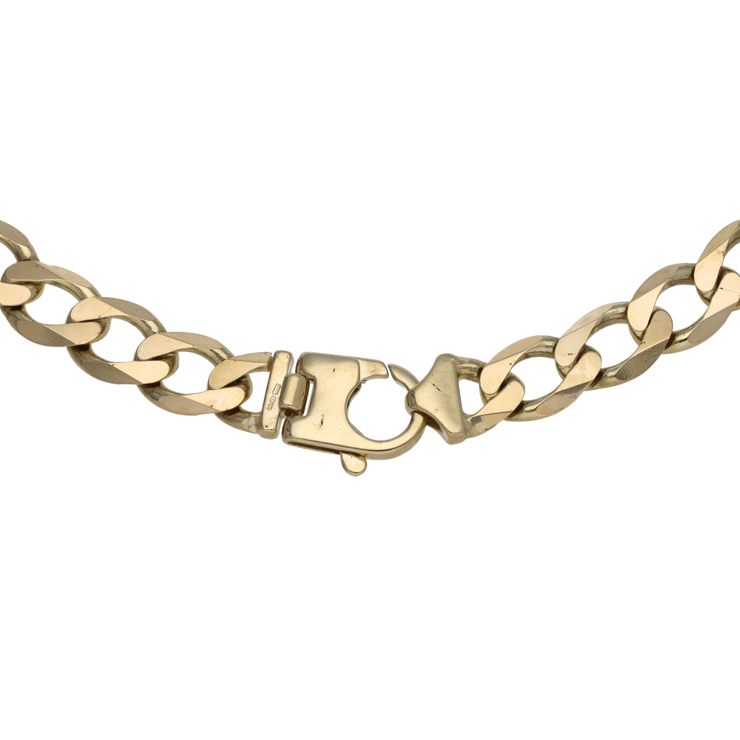 9ct Gold Curb Chain 28"