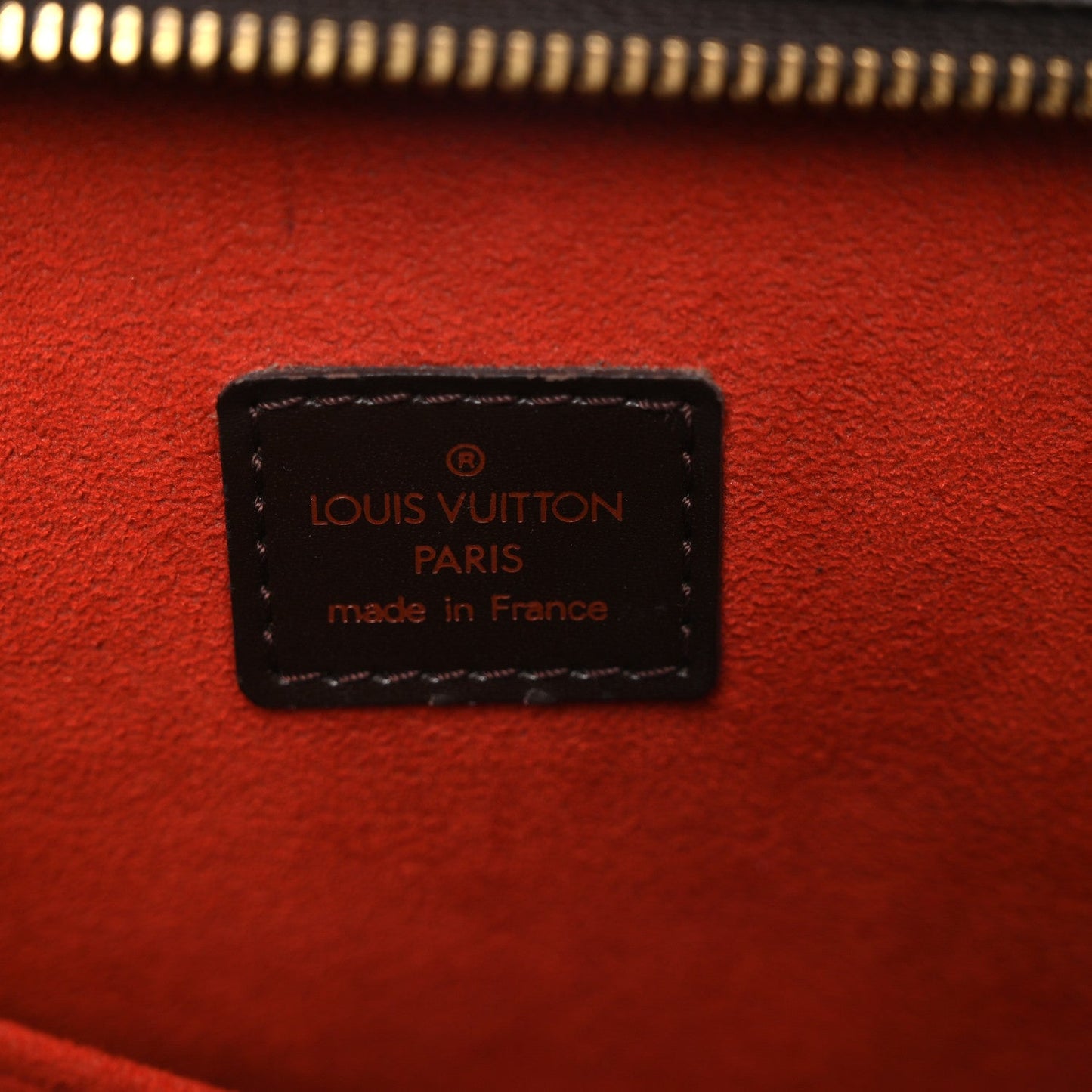 Louis Vuitton Venice Sac Plat Damier Ebene Coated Canvas Bag - Brown