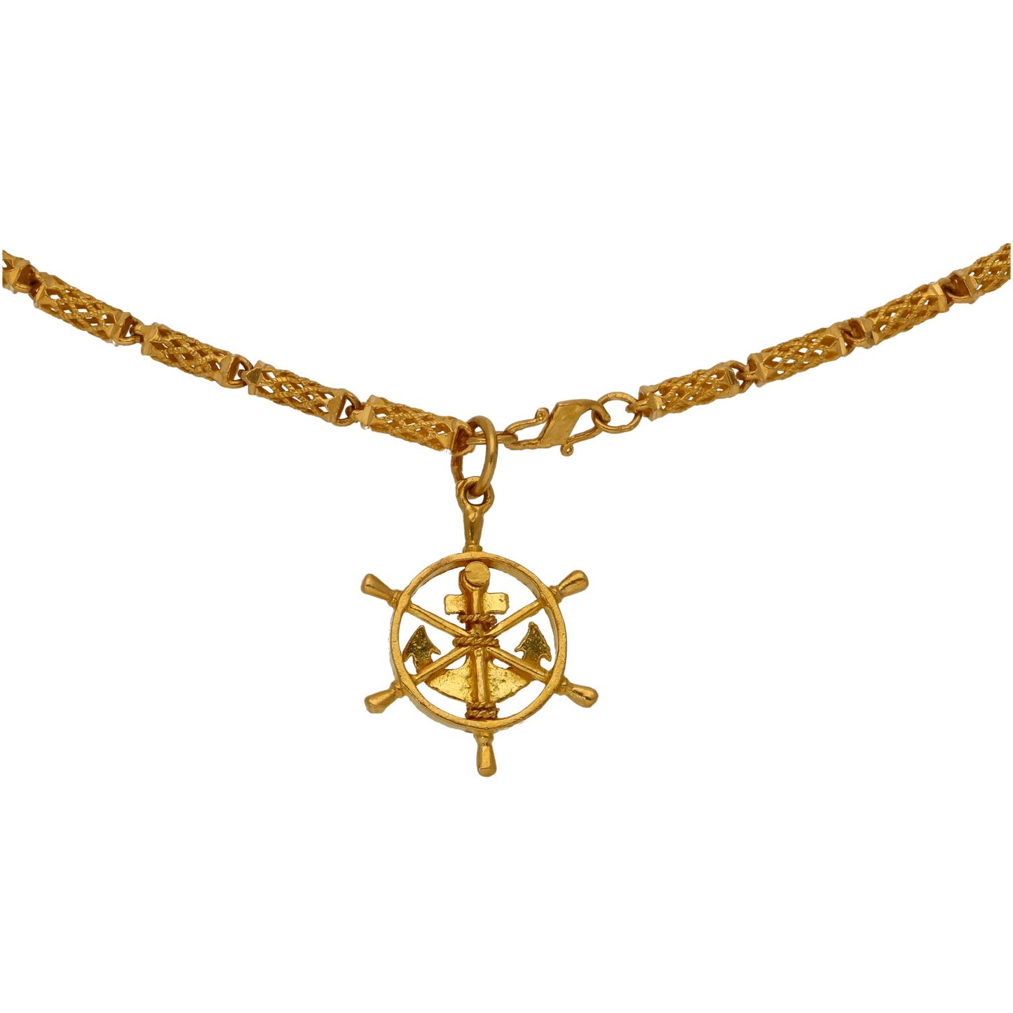 22ct Gold Alternative Pendant With Chain