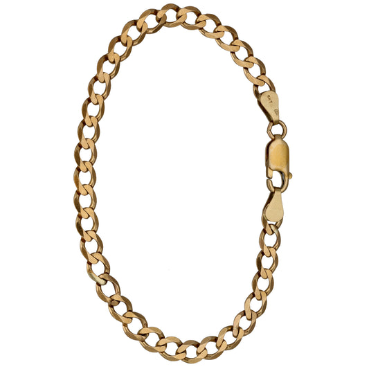 9ct Gold Curb Bracelet
