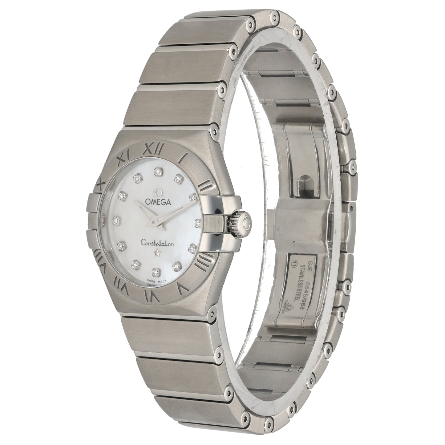 Omega Constellation 123.10.27.60.55.001 27mm Stainless Steel Watch