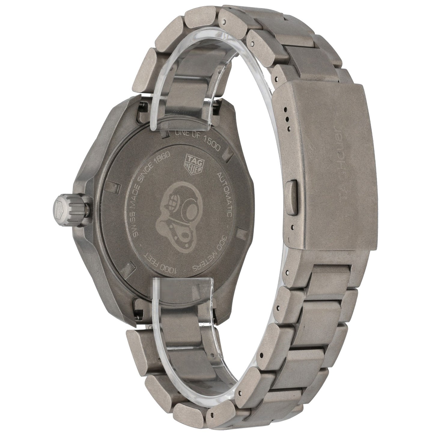 Tag Heuer Aquaracer Bamford Limited Edition WAY208F 43mm Titanium Watch
