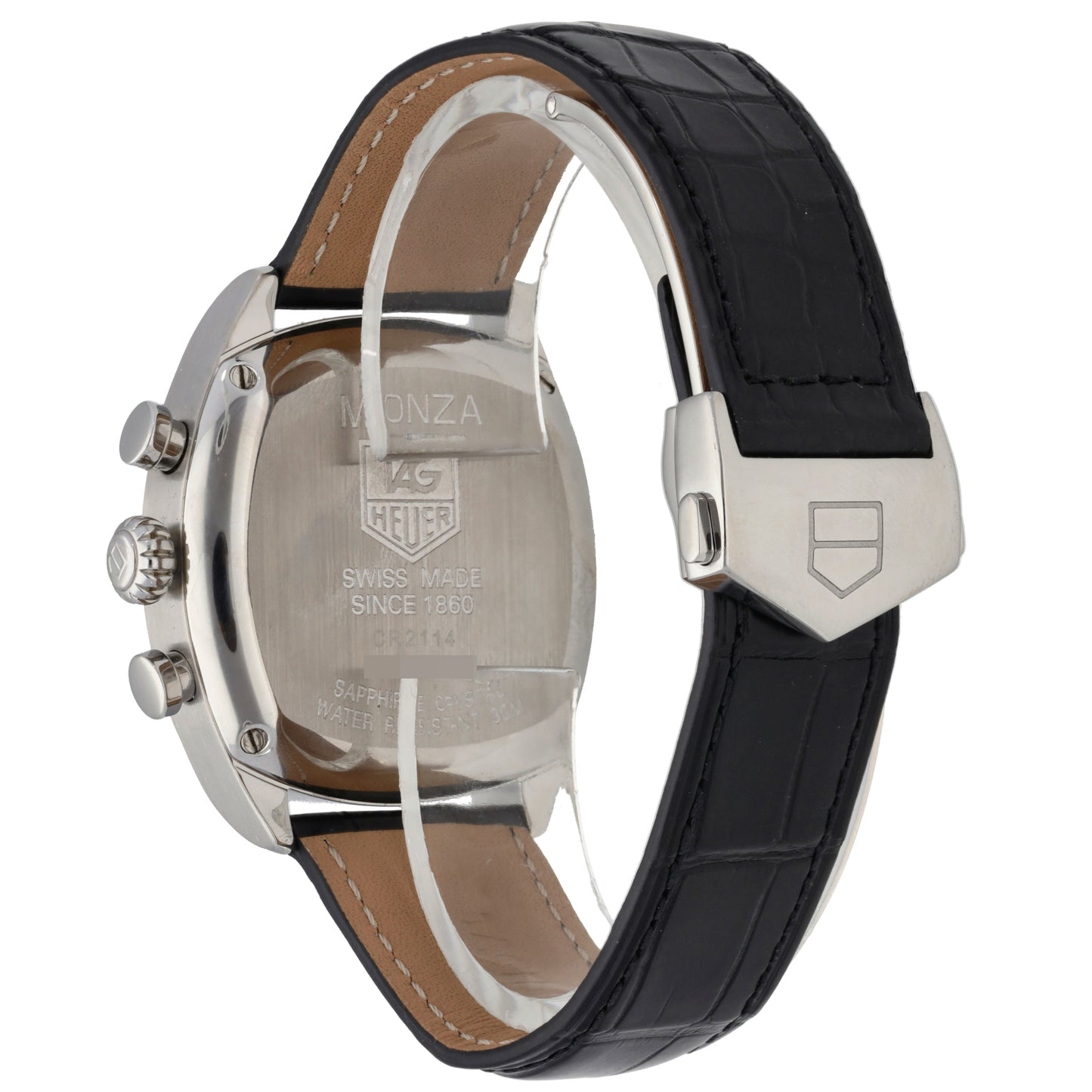 Tag Heuer Classic Monza CR2114 38mm Stainless Steel Watch