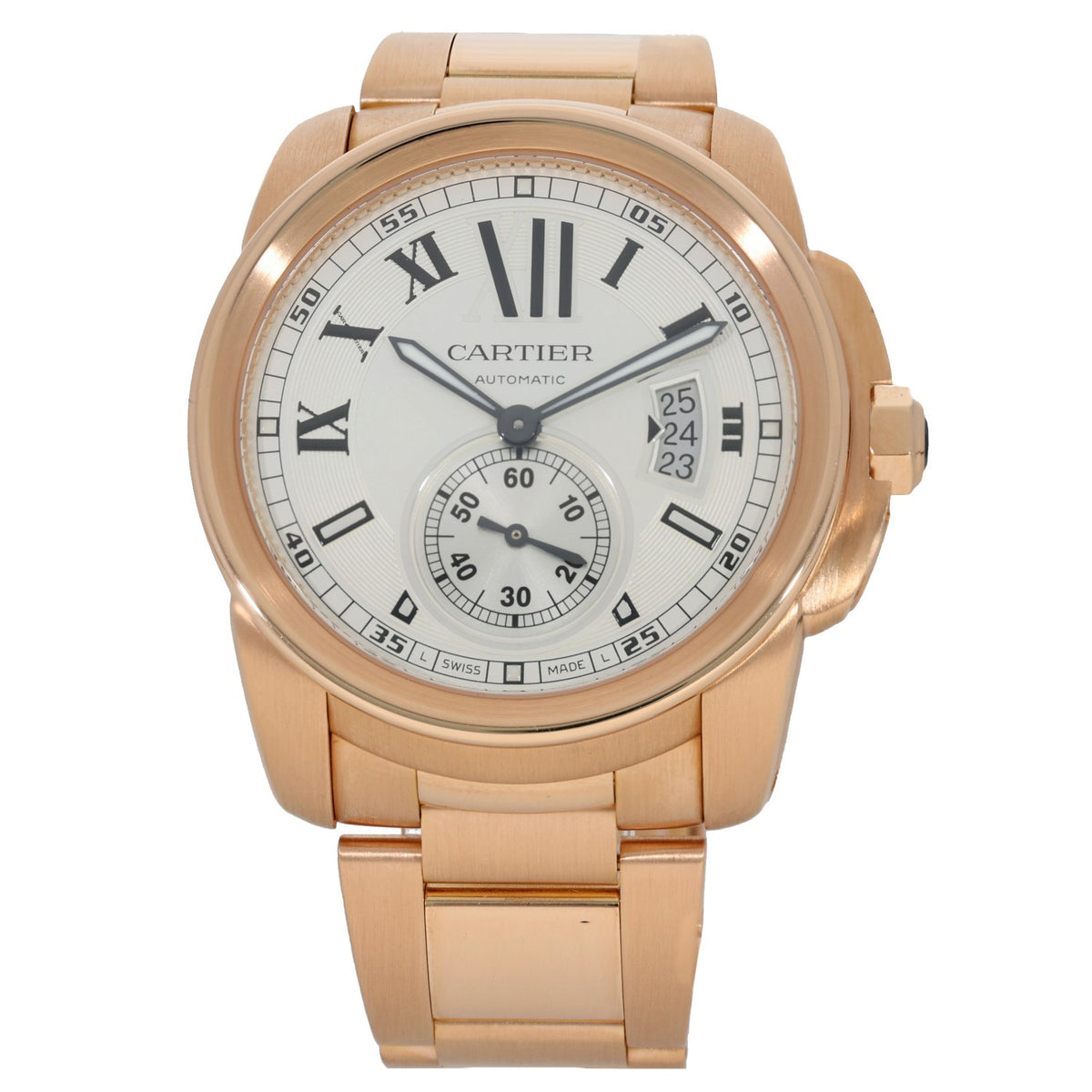 Cartier Calibre De Cartier 3300 42mm Rose Gold Watch
