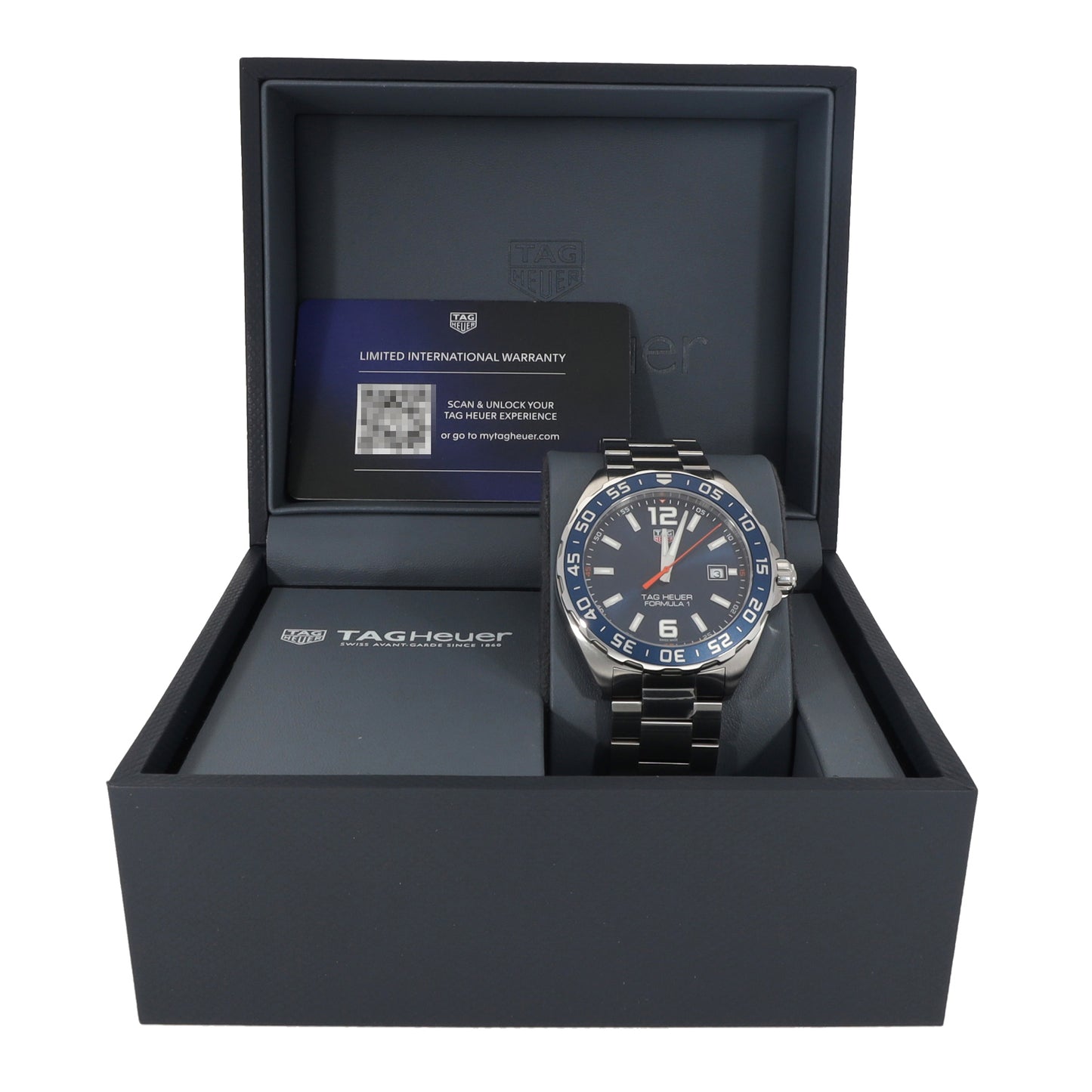 Tag Heuer Formula 1 WAZ1010 43mm Stainless Steel Watch