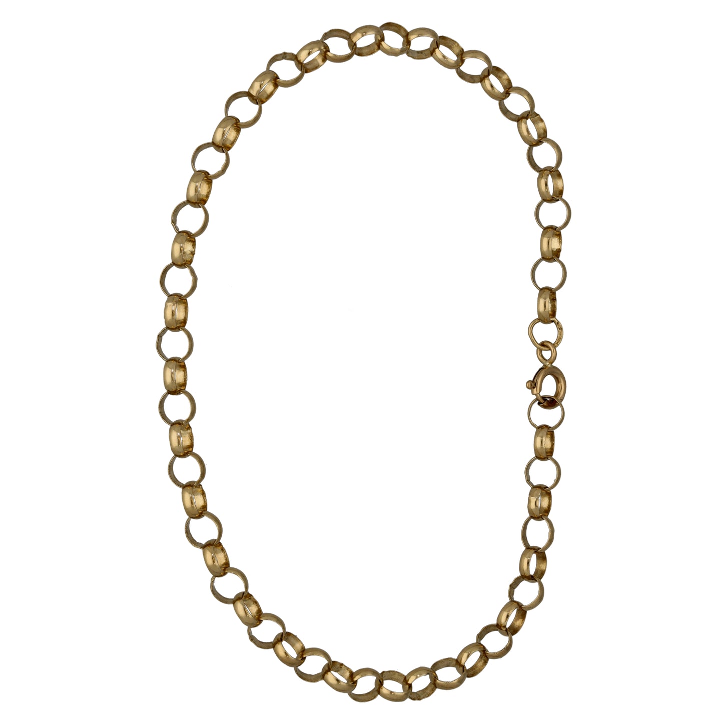 9ct Gold Belcher Bracelet