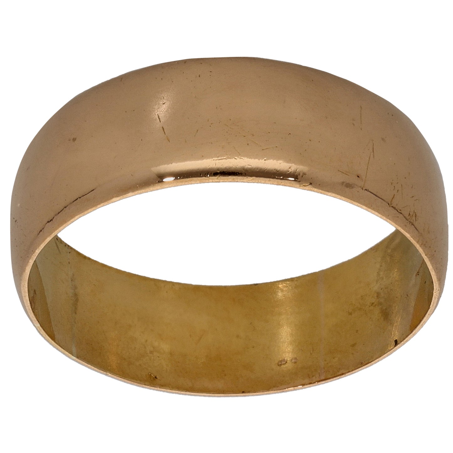 22ct Gold Plain Wedding Ring Size Q