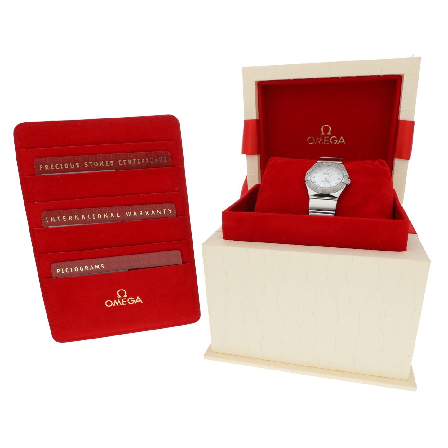 Omega Constellation 123.10.24.60.55.002 24mm Stainless Steel Watch