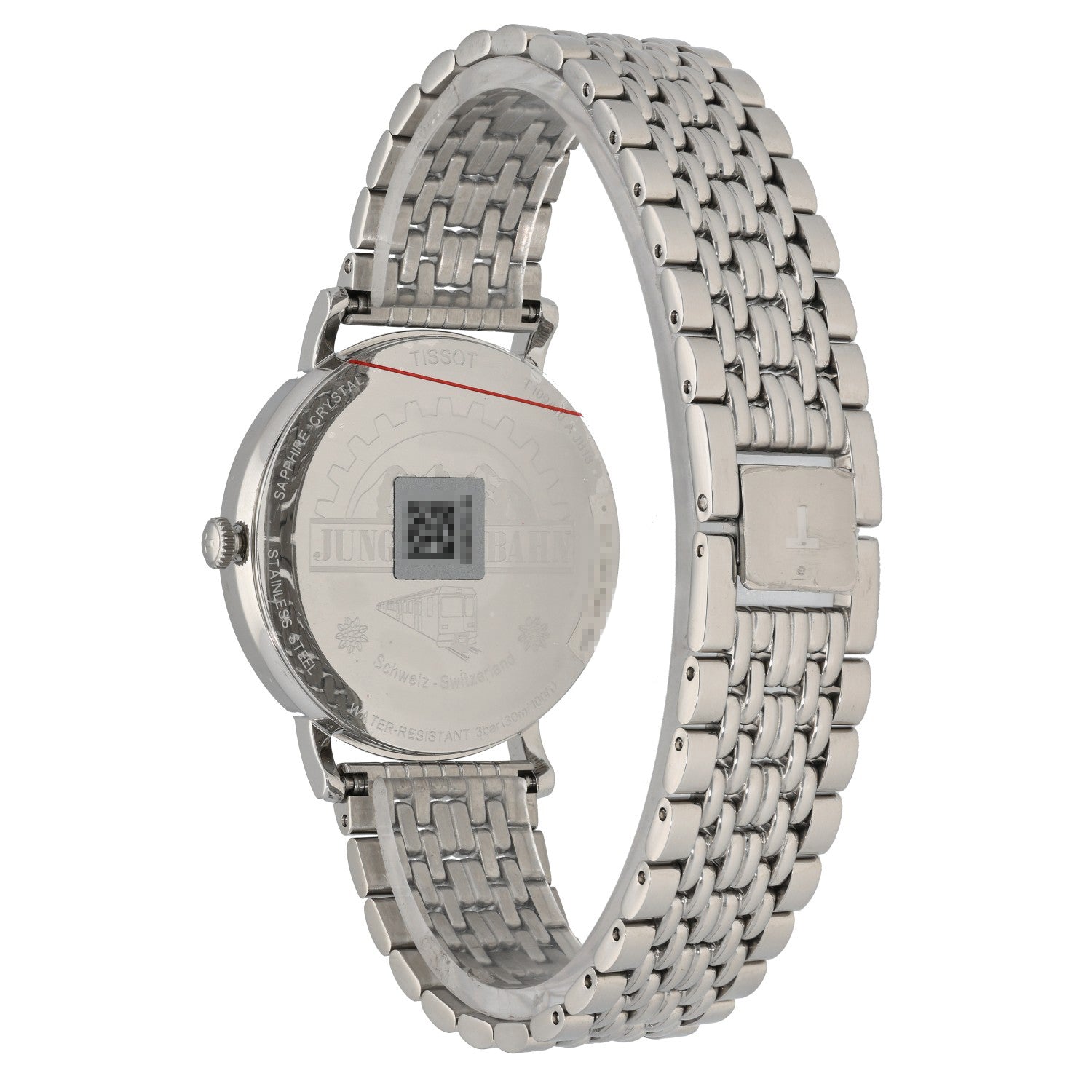 Tissot Everytime T109410A, white dial, stainless steel case and link bracelet