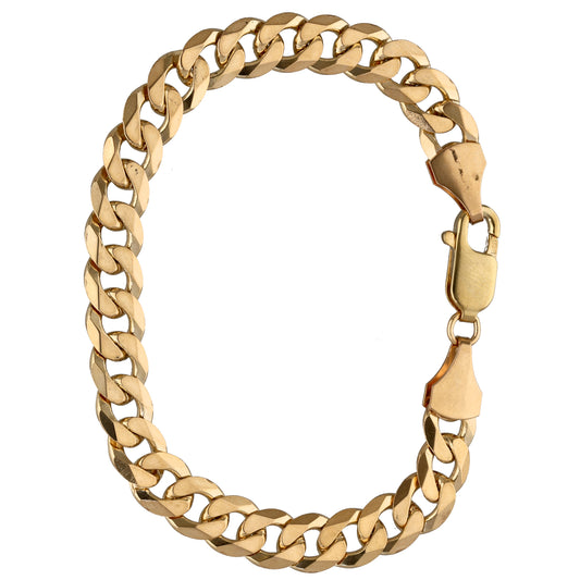 9ct Gold Curb Bracelet