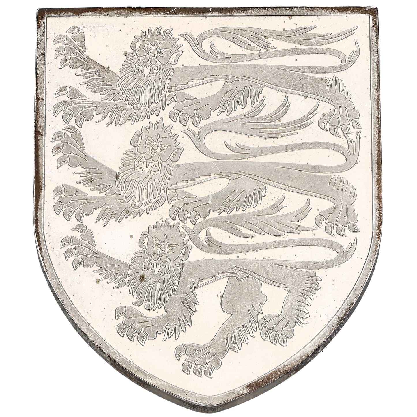 Sterling Silver Royal Arms Medallion