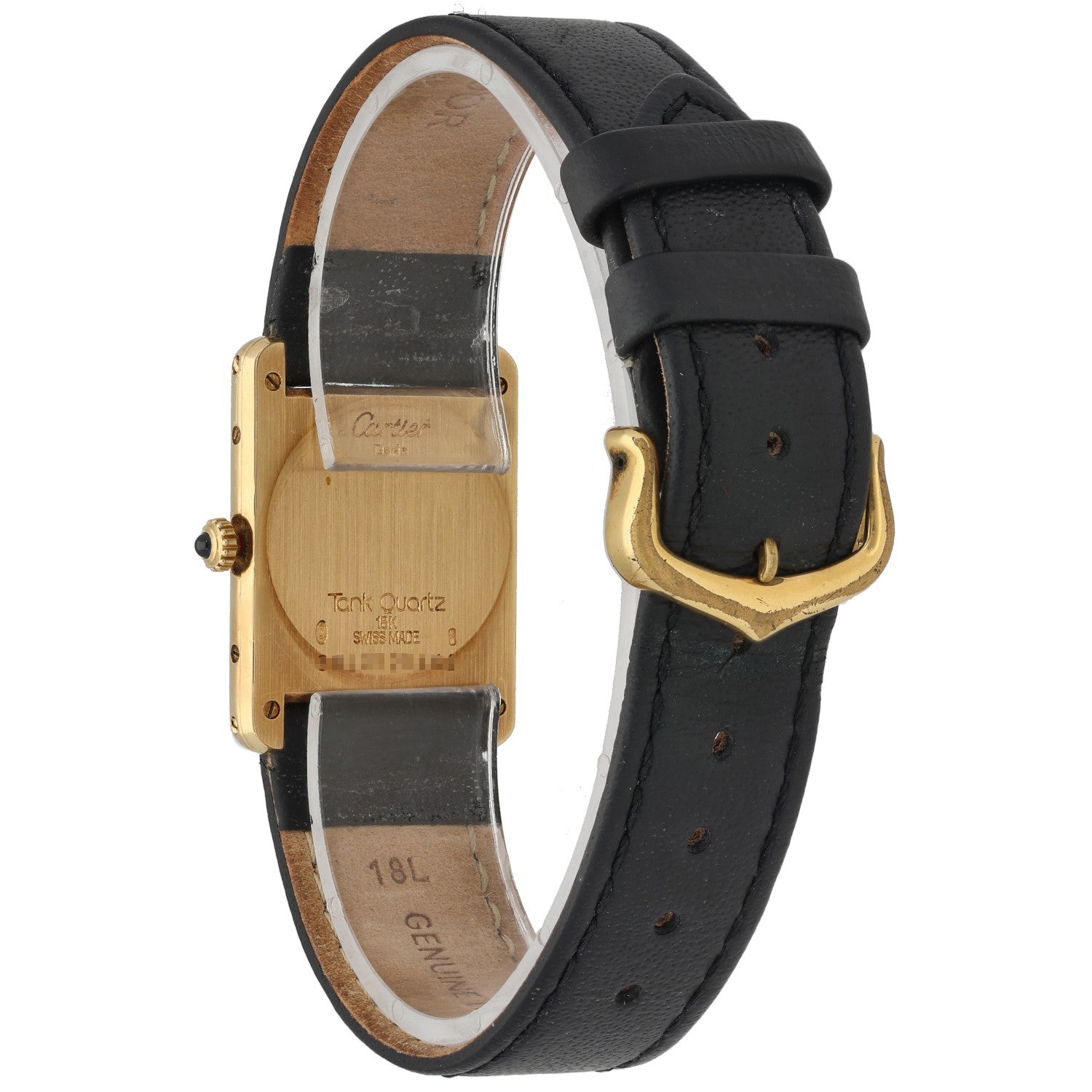 Cartier Tank Louis Cartier GGC98000, gold, rear angle image