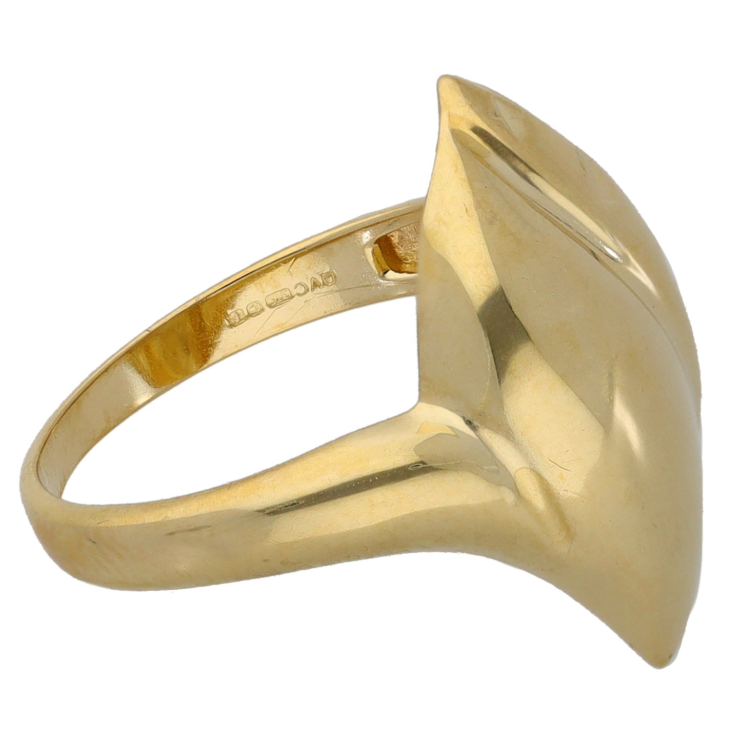 9ct Gold Alternative Ring Size M