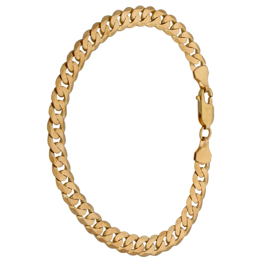 9ct Gold Curb Bracelet