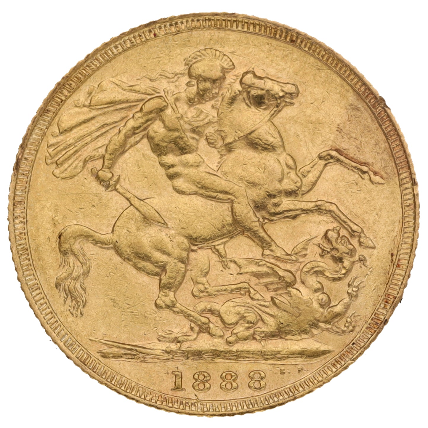 22ct Gold Queen Victoria Full Sovereign Coin 1888