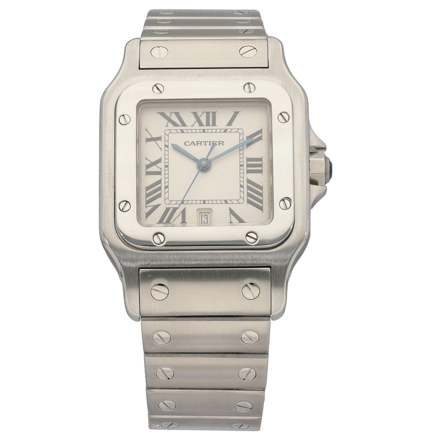 Cartier Santos Galbee W20060D6, stainless steel, front image