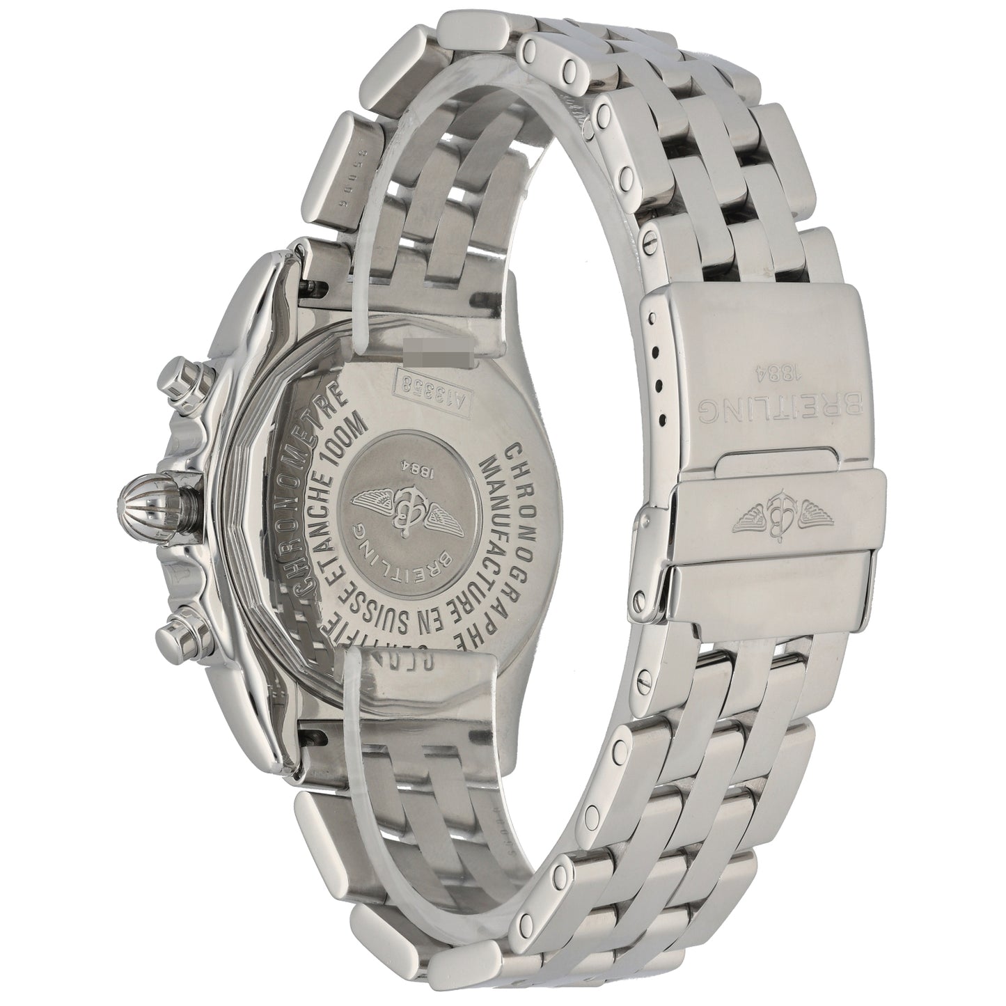 Breitling Cockpit A13358 39mm Stainless Steel Watch