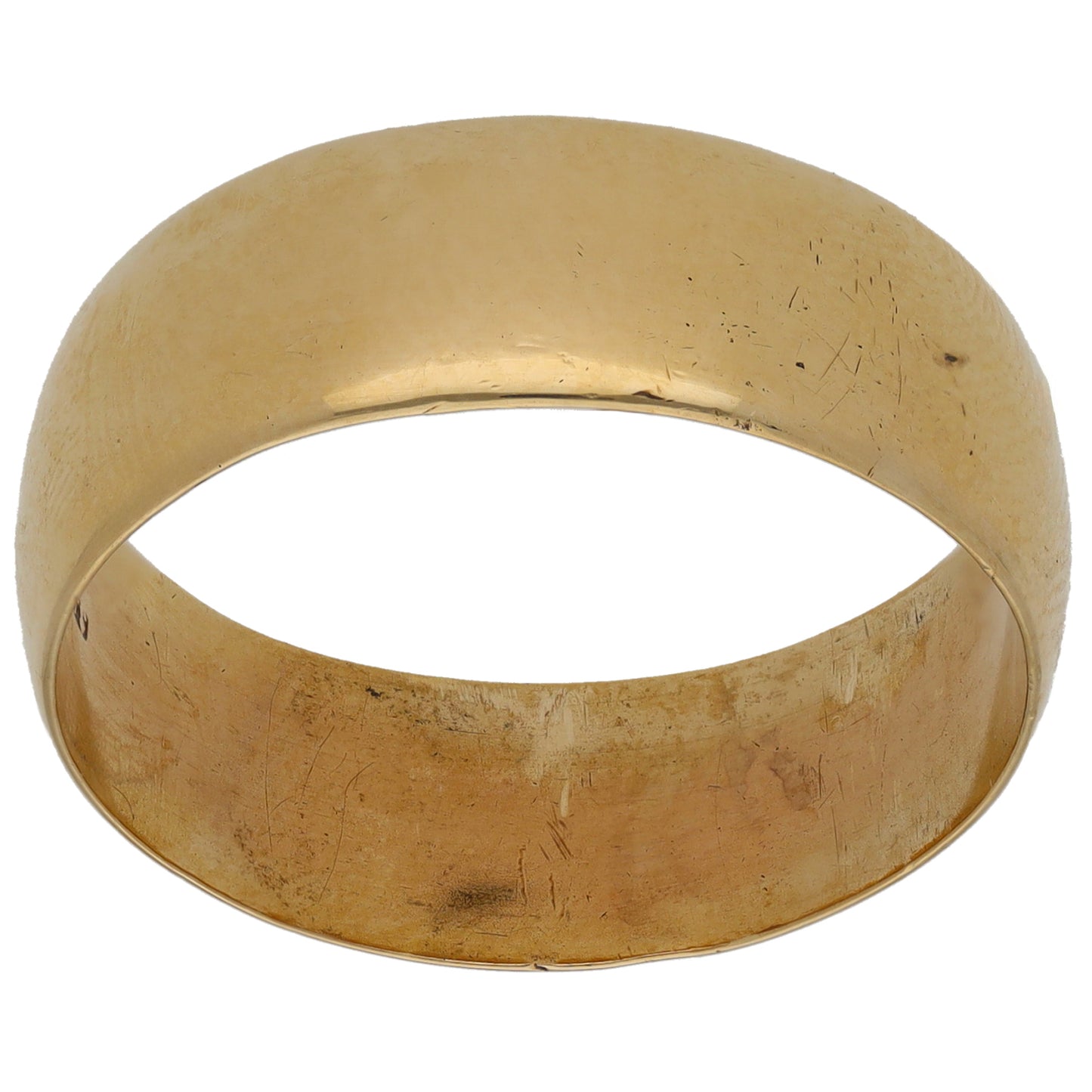 9ct Gold Plain Wedding Ring Size W