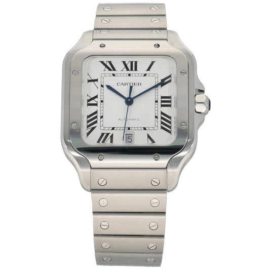 Cartier Santos De Cartier WSSA0018 39mm Stainless Steel Watch