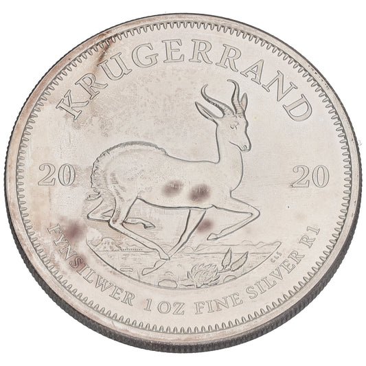 Fine Silver 1 OZ Krugerrand Coin 2020