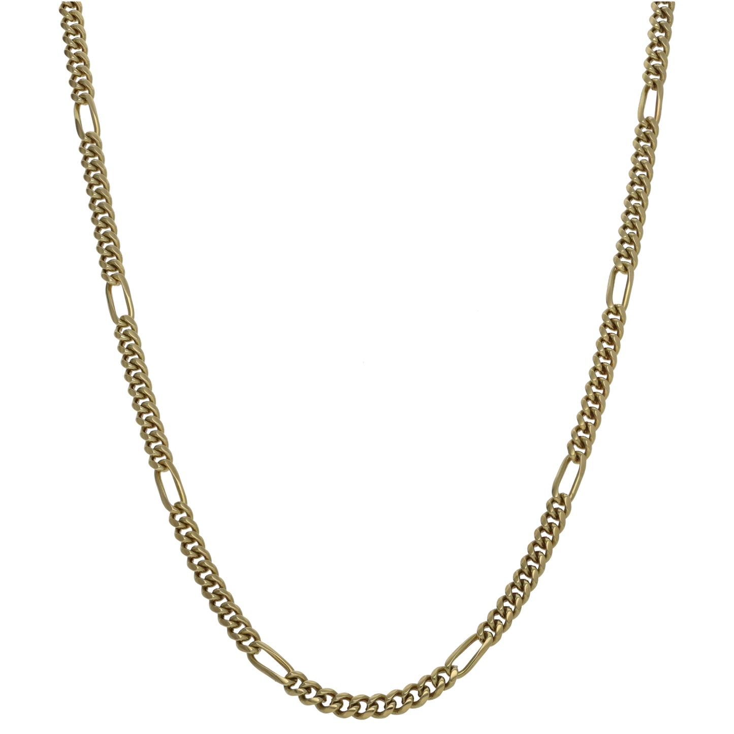 14ct Gold Figaro Chain 22"