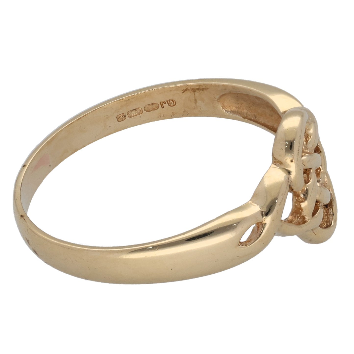 9ct Gold Alternative Ring Size T