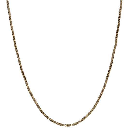 9ct Gold Box Chain 16"