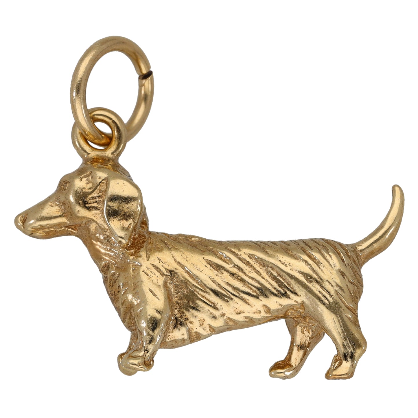 9ct Gold Dachshund Pendant