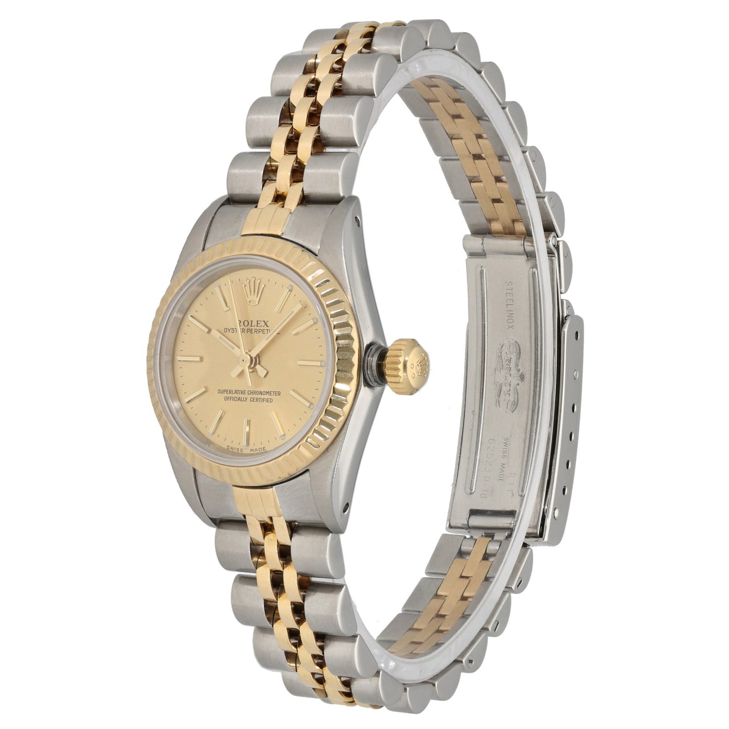 Rolex Oyster Perpetual 67193 26mm Bi-Colour Watch