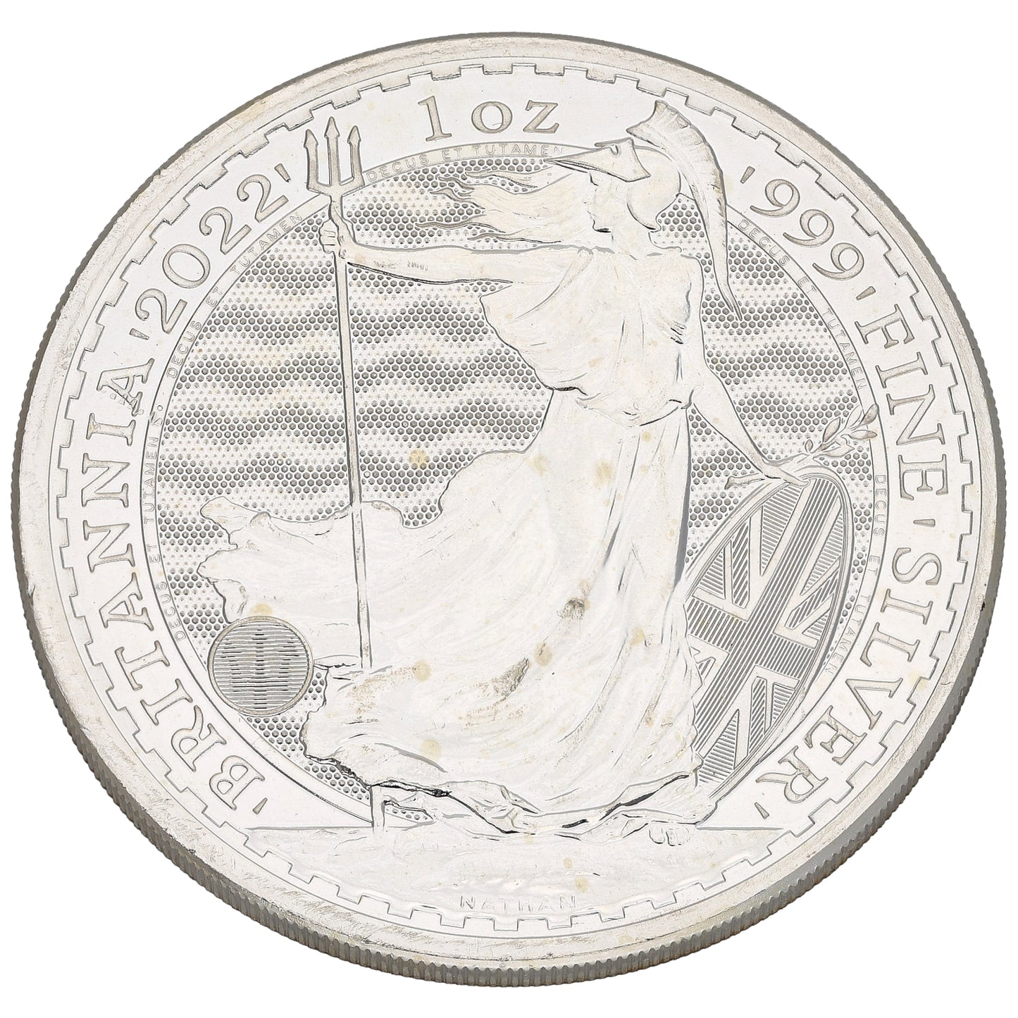 Fine Silver Queen Elizabeth II 1 OZ Britannia Coin 2022
