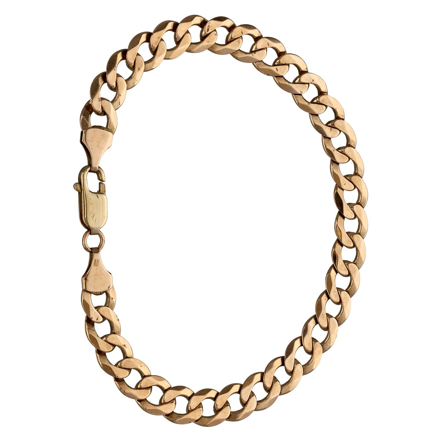 9ct Gold Curb Bracelet