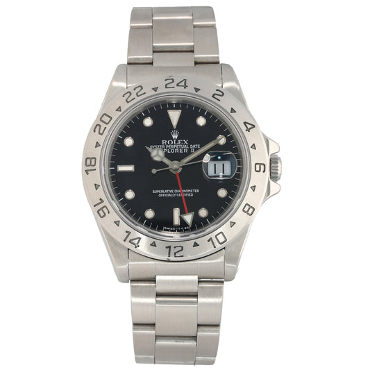 Rolex Explorer II 16570 40mm Stainless Steel Watch