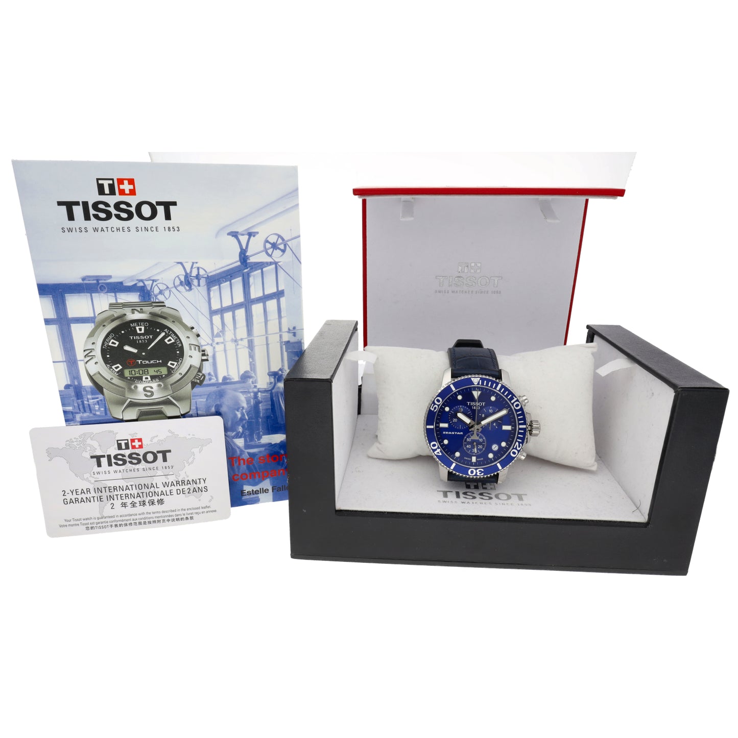 Tissot Seastar 1000 T120417 A 46mm Stainless Steel Watch