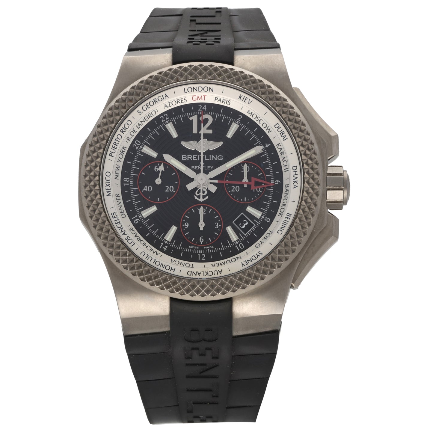 Breitling Bentley EB0433 45mm Titanium Watch