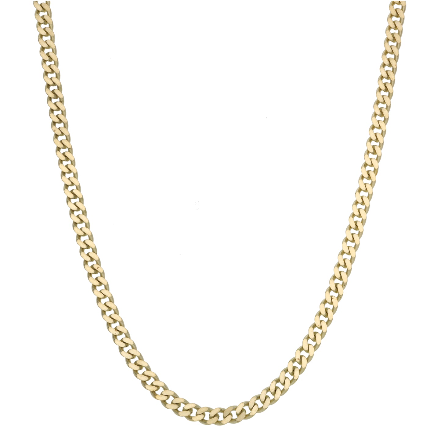 9ct Gold Curb Chain 20"