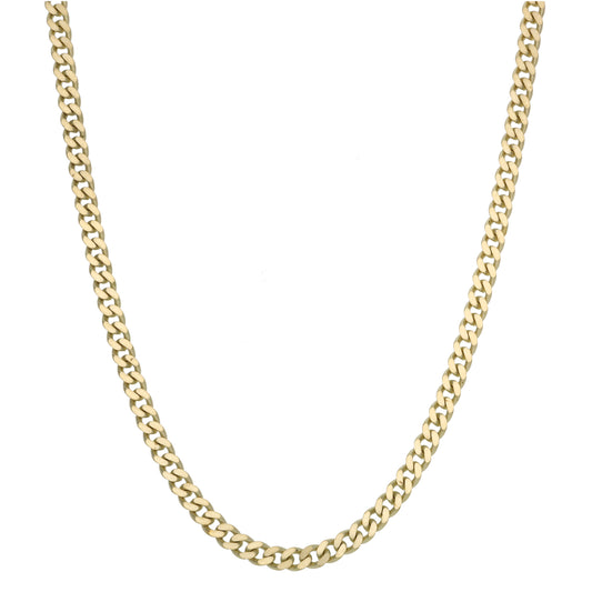9ct Gold Curb Chain 20"