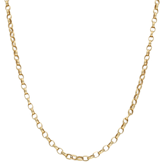 9ct Gold Belcher Chain 24"