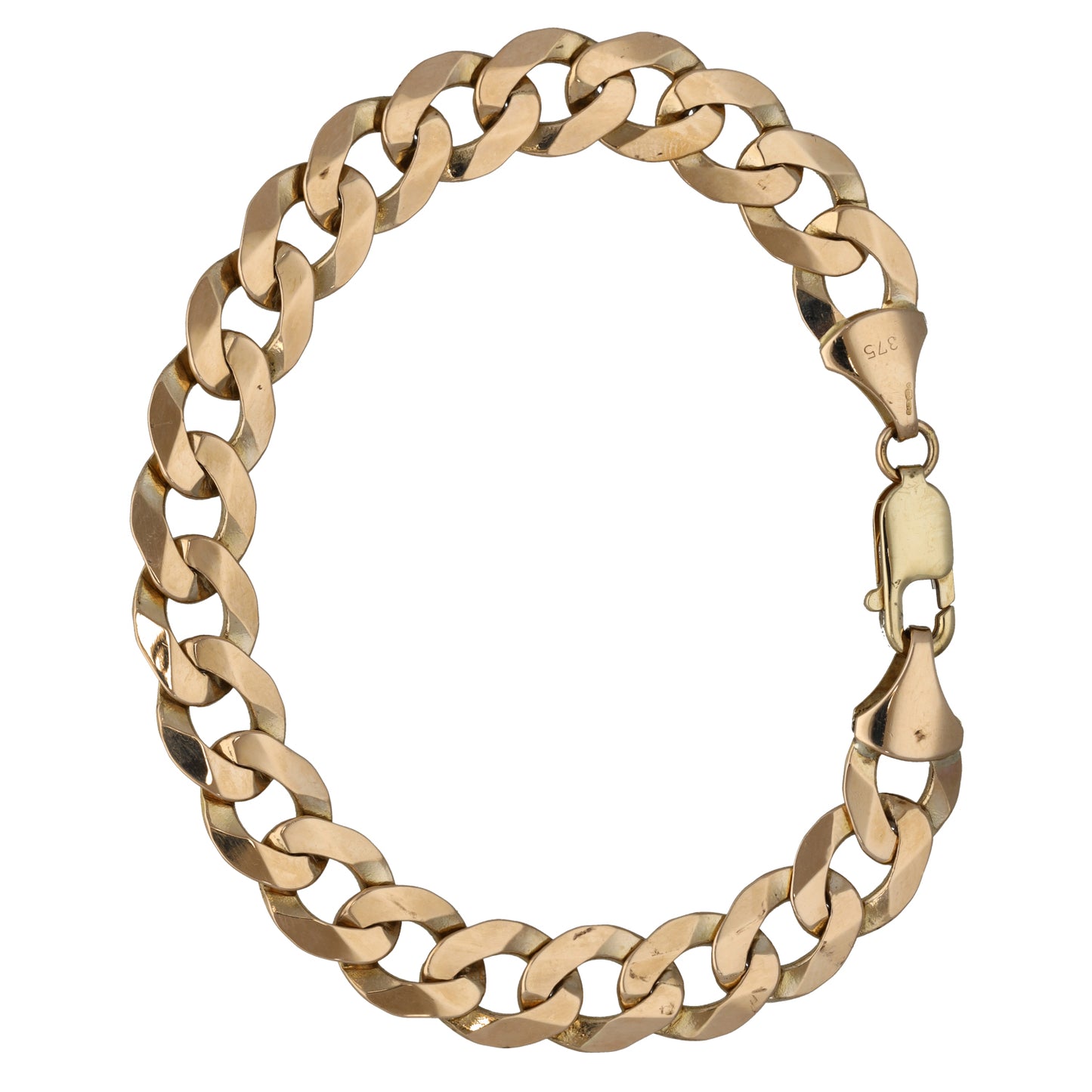 9ct Gold Curb Bracelet