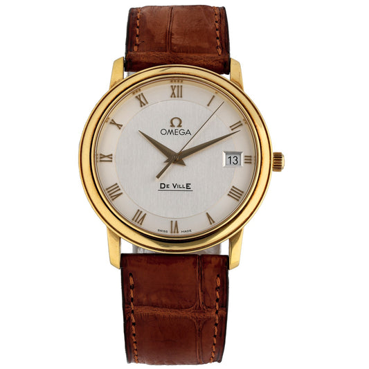 Omega De Ville 4610.32.02 34.4mm Gold Watch