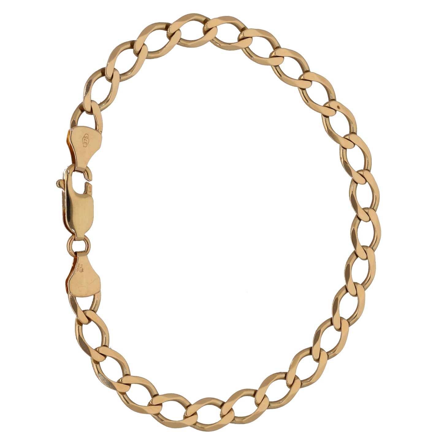 9ct Gold Curb Bracelet