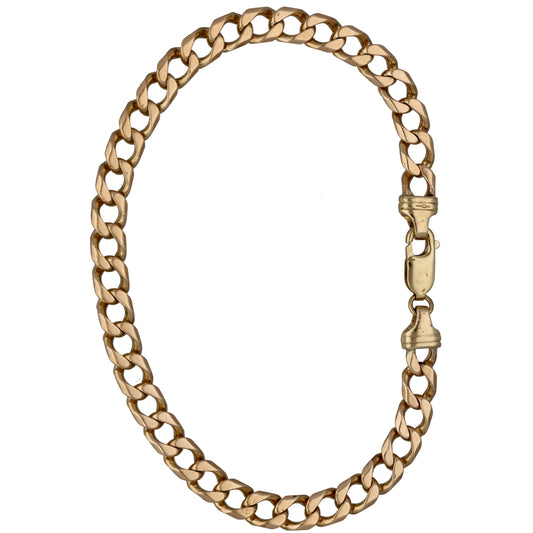 9ct Gold Curb Bracelet