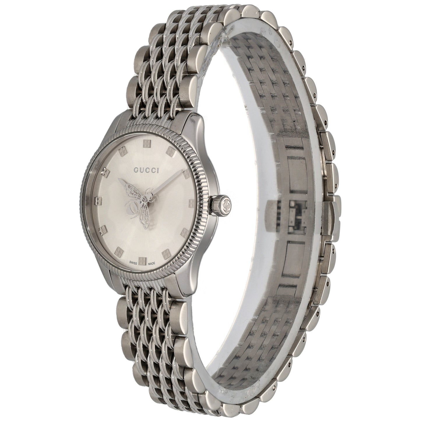 Gucci G-Timeless 126.5 29mm Stainless Steel Watch