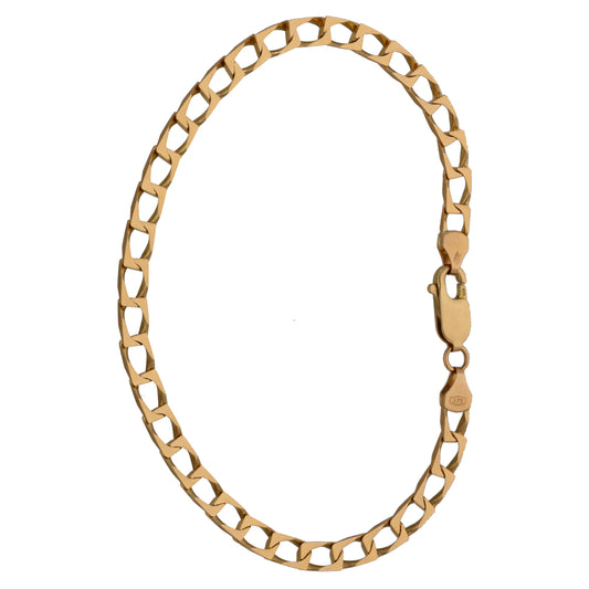 9ct Gold Curb Bracelet