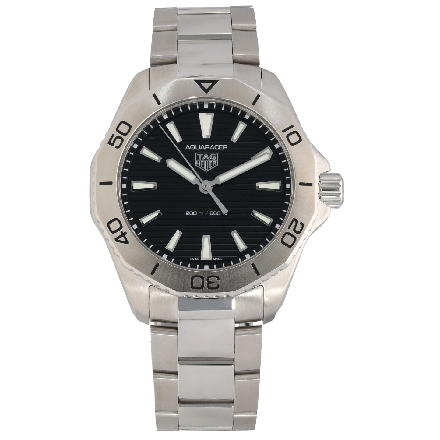 Tag Heuer Aquaracer Professional 200 WBP1110-0 40mm Stainless Steel Watch