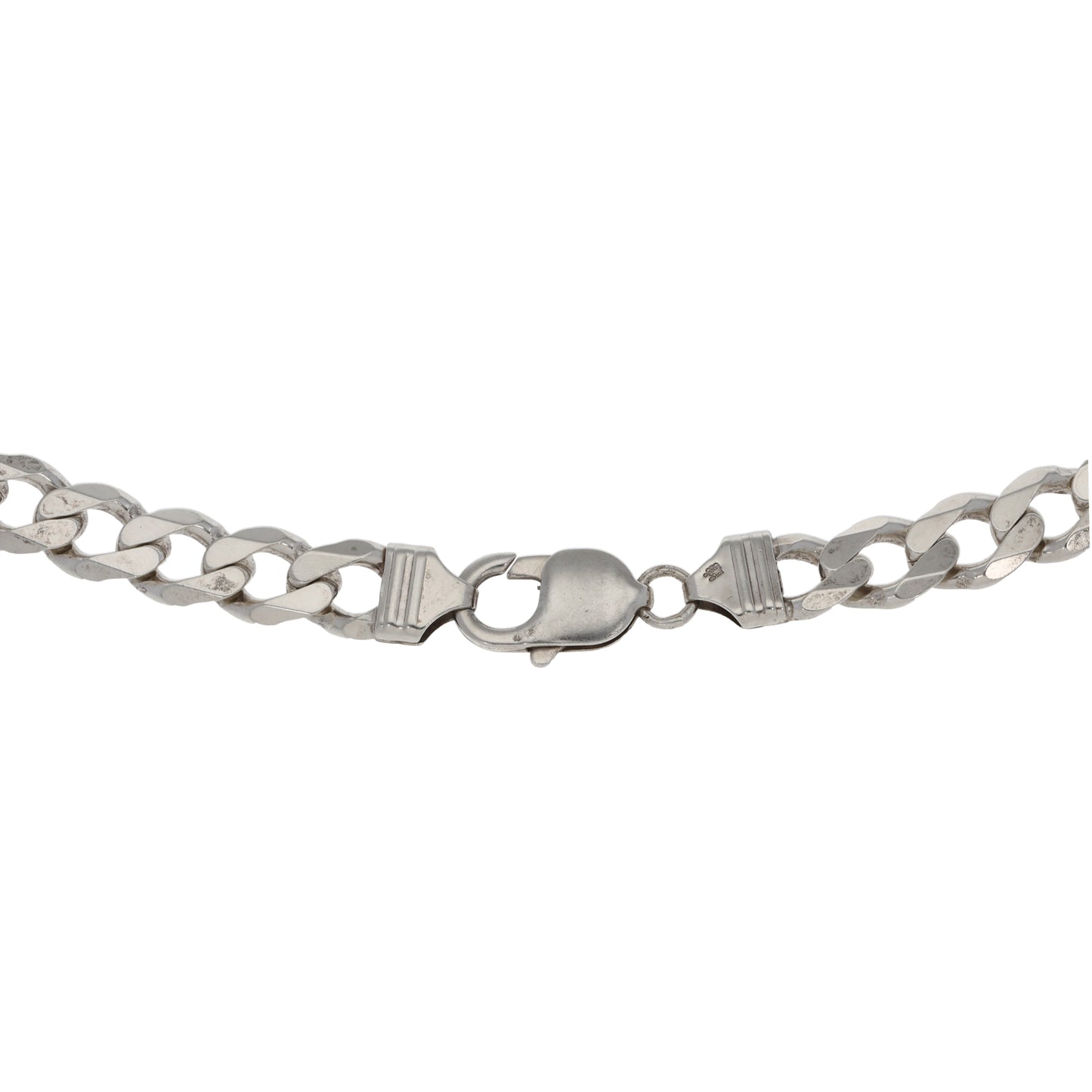 Silver Sterling Curb Chain 20"